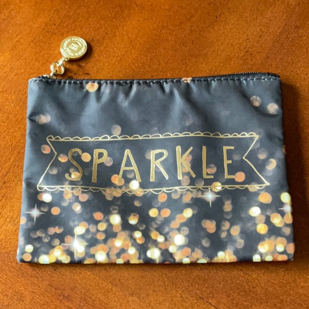 SPARKLE Bath & Body Works Small zippered bag. CUTE